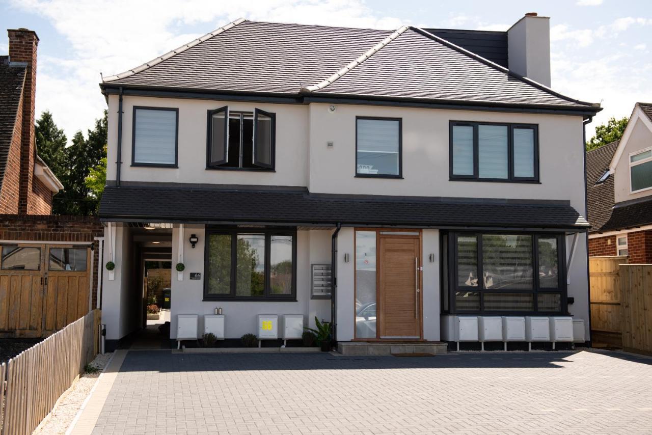 Walnut Flats-F5, Stylish 1-Bedroom - Parking, Netflix, Wifi - Close To Oxford, Bicester & Blenheim Palace 基德灵顿 外观 照片